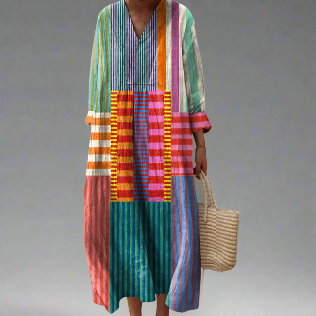 Lobke | Vintage Color Dress