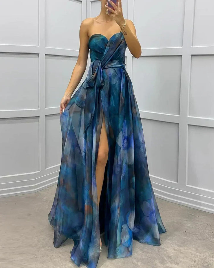 Lyxa Melbourne | Elara Strapless Flow Maxi Dress