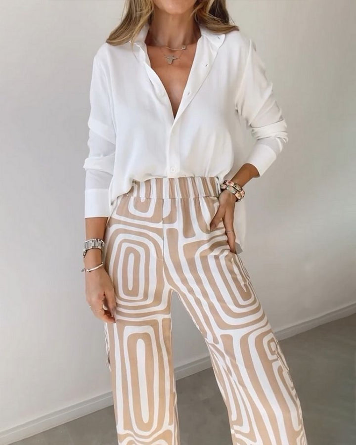 CANDELA - 2 PIECE SET SHIRT AND PANTS