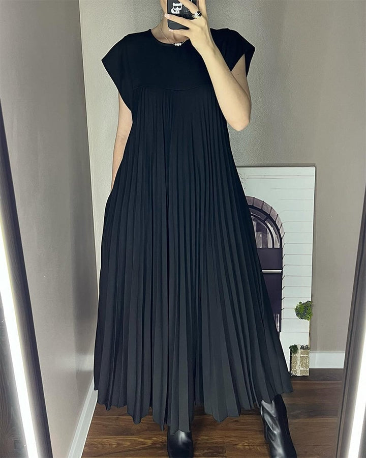 Jolienne Pleated Midi Dress