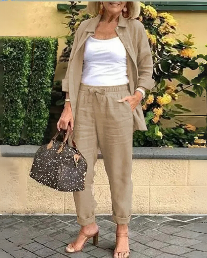 AIRENA - T-shirt and Pants Set
