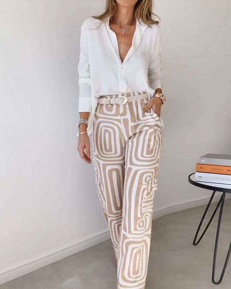 CANDELA - 2 PIECE SET SHIRT AND PANTS