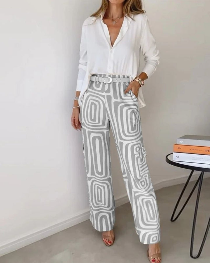 CANDELA - 2 PIECE SET SHIRT AND PANTS