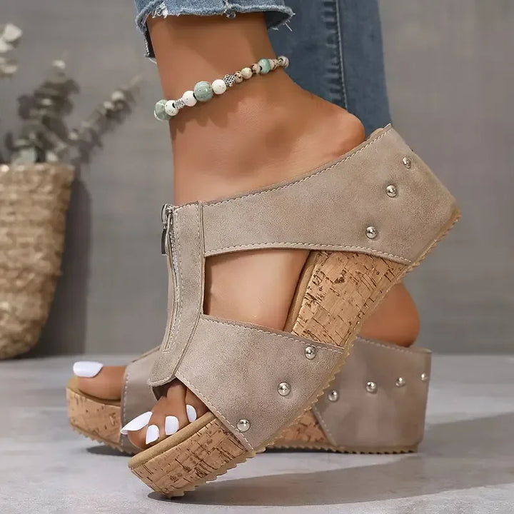 Laura - Orthopedic Wedge Sandals