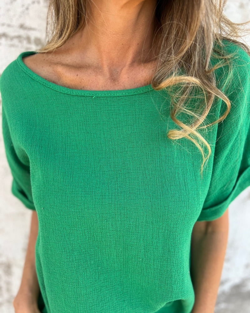 VERONA - BOHO LOOSE TOP