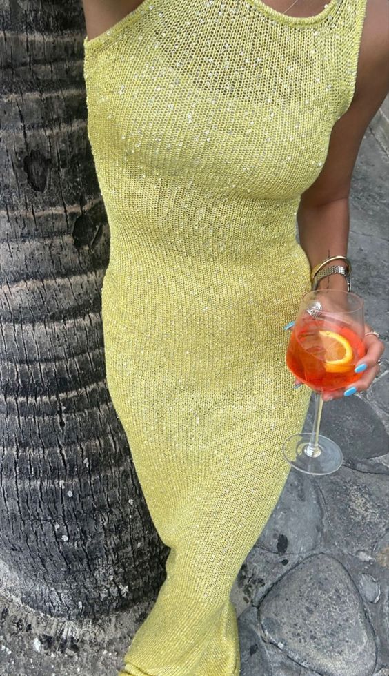 Louisa | Sunset Sparkle Gown