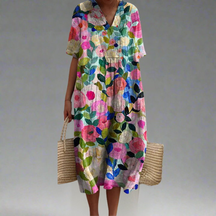 Bente | Vintage Floral Dress
