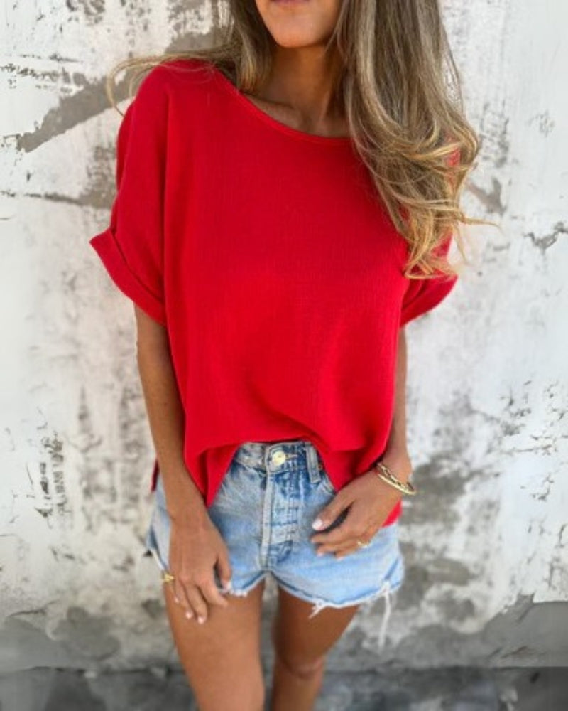VERONA - BOHO LOOSE TOP