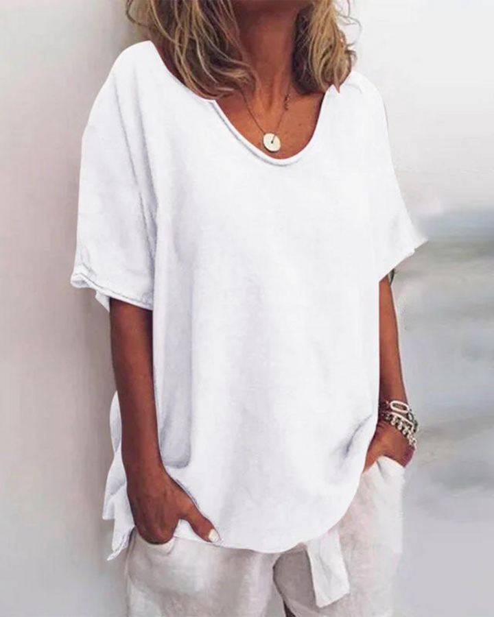 BEA - COMFORTABLE AND LOOSE BLOUSE