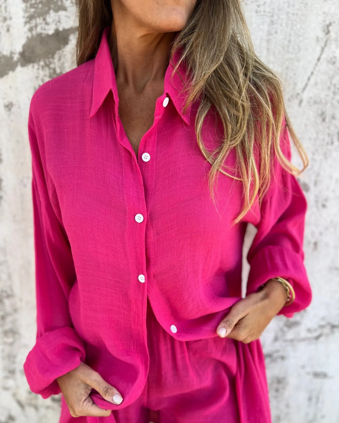 IZELA - CASUAL SHIRT AND SHORT SET