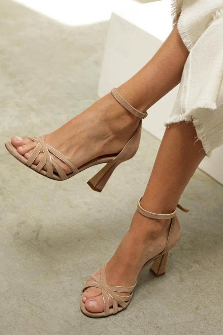 Amalia - Sandals with Round Toe