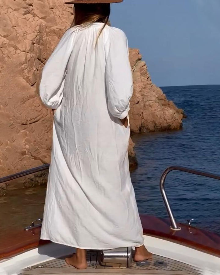 MIRANDA - COMFORTABLE COTTON DRESS
