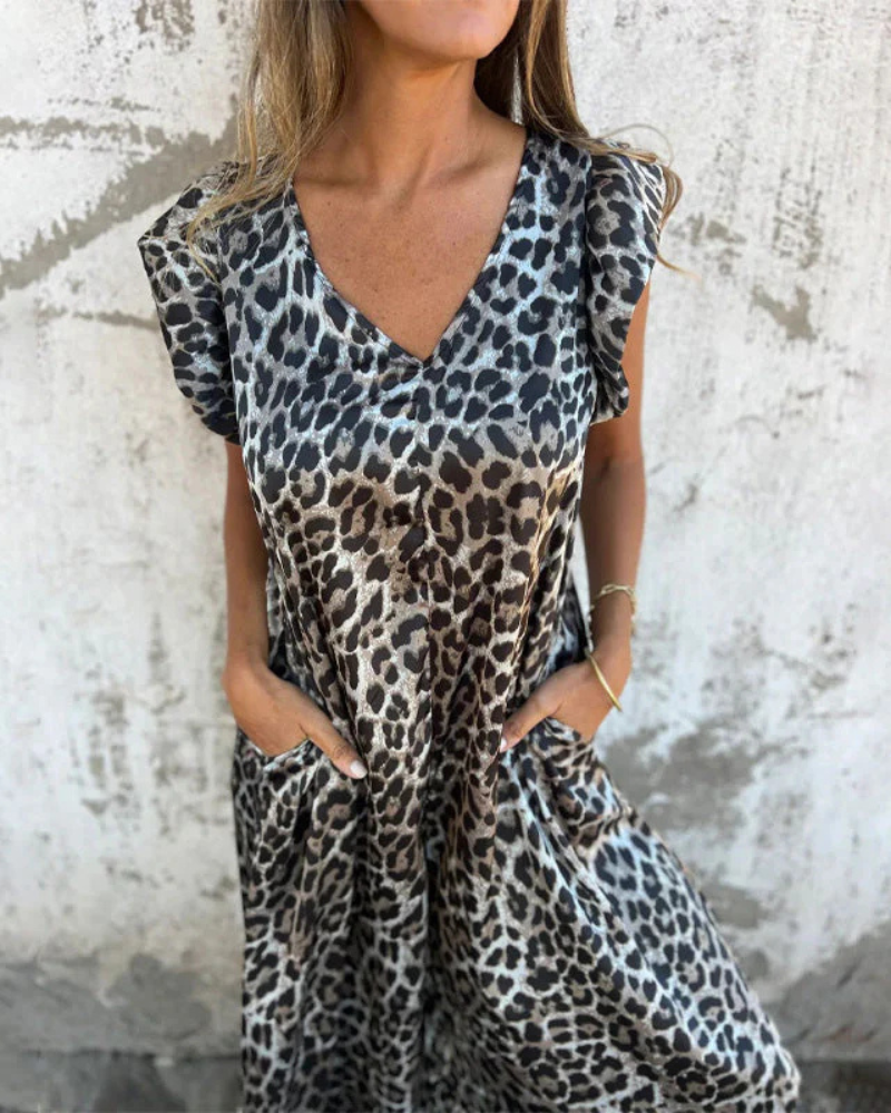 MARMARELA – CASUAL JUMPSUIT WITH V-NECK