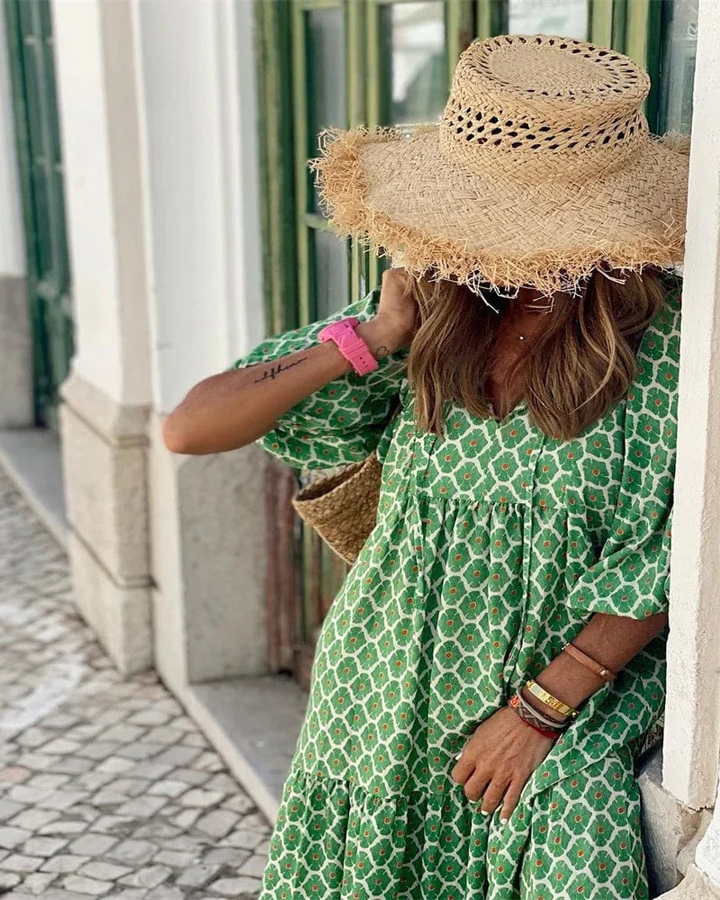 SANDY - LONG, COMFORTABLE, AND TRENDY DRESS