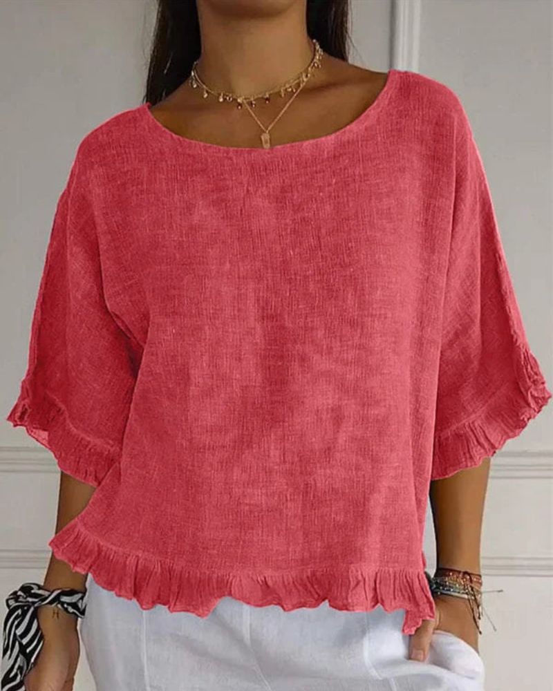 NABILA - ELEGANT LINEN SHIRT