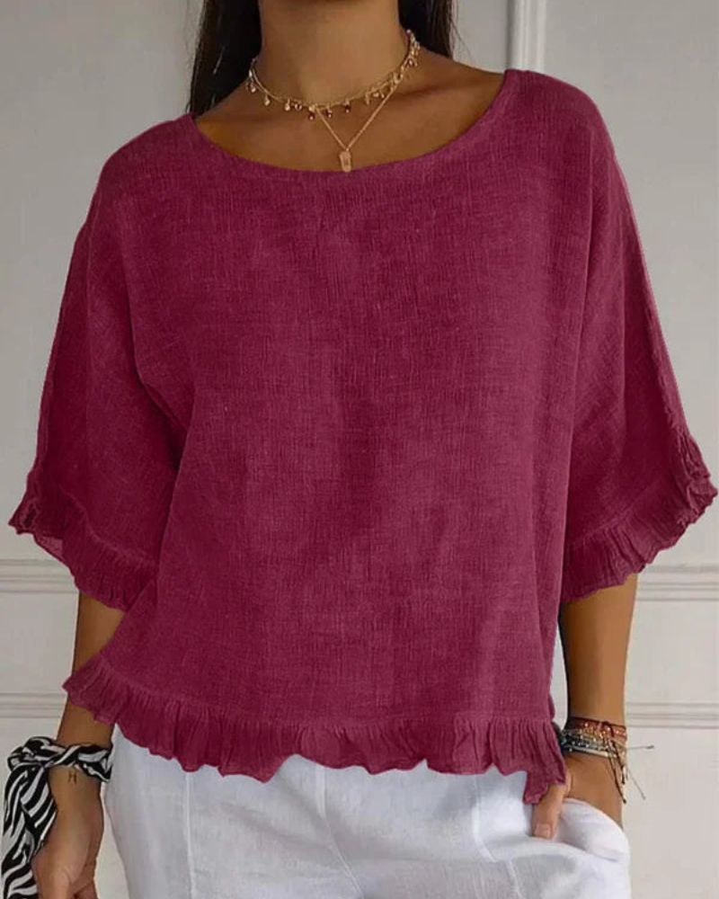 NABILA - ELEGANT LINEN SHIRT