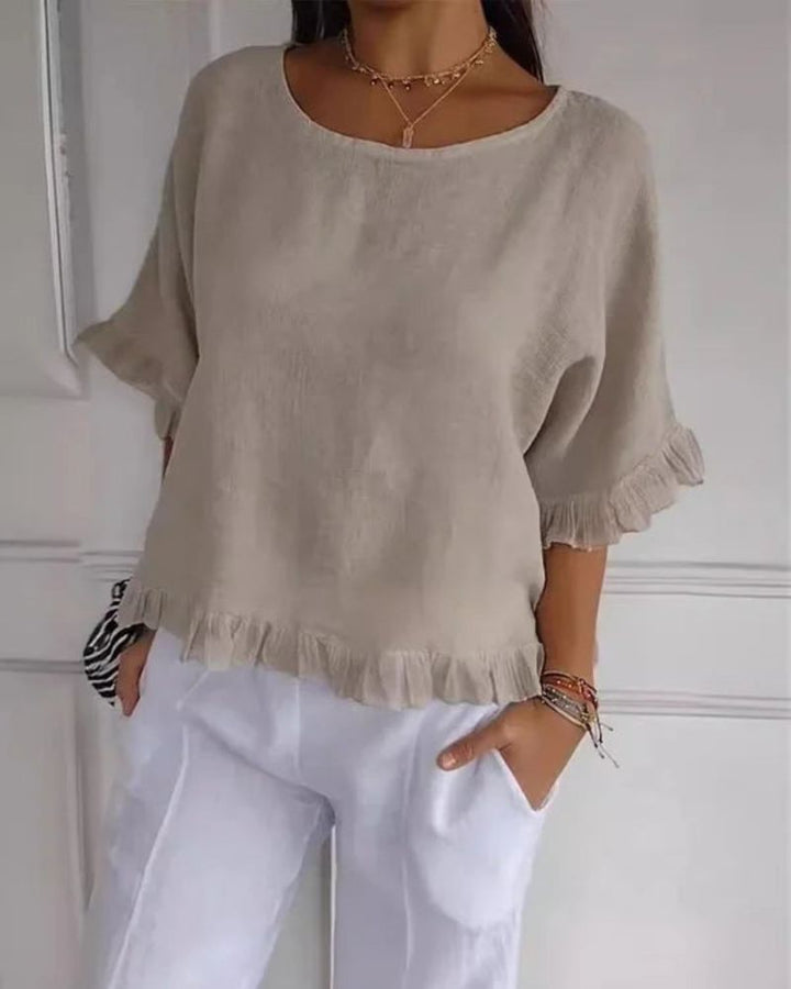 NABILA - ELEGANT LINEN SHIRT