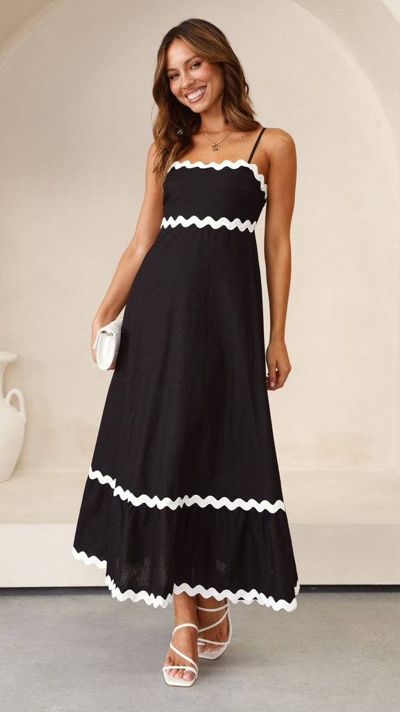 Carolina - Long Strap Dress