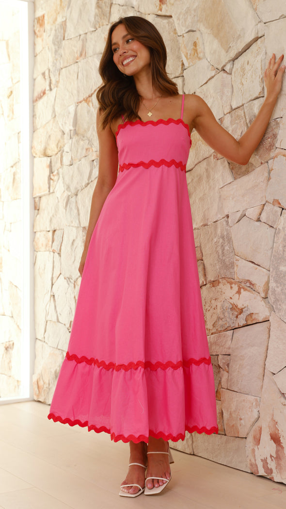 Carolina - Long Strap Dress