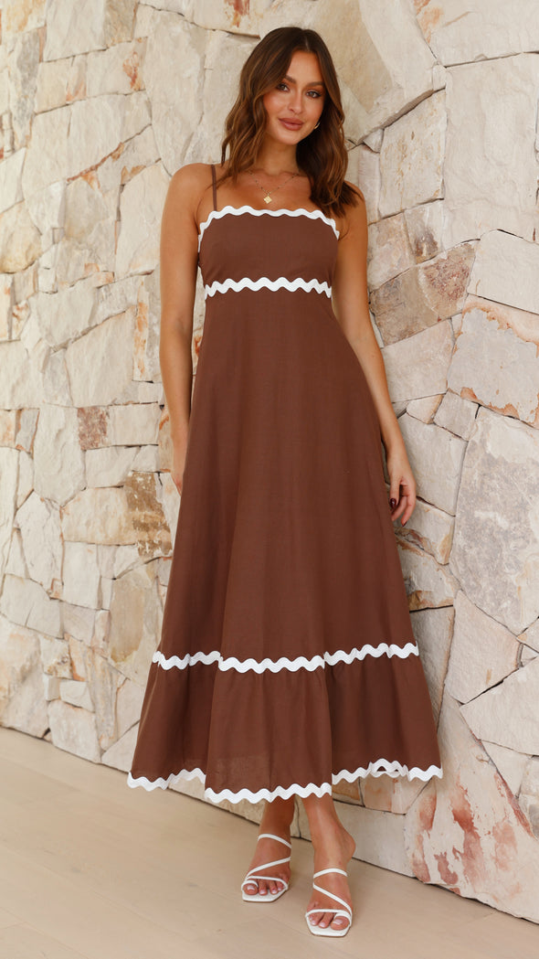 Carolina - Long Strap Dress