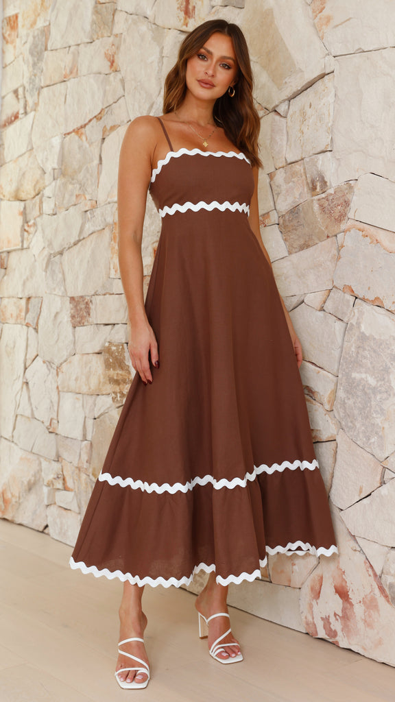 Carolina - Long Strap Dress