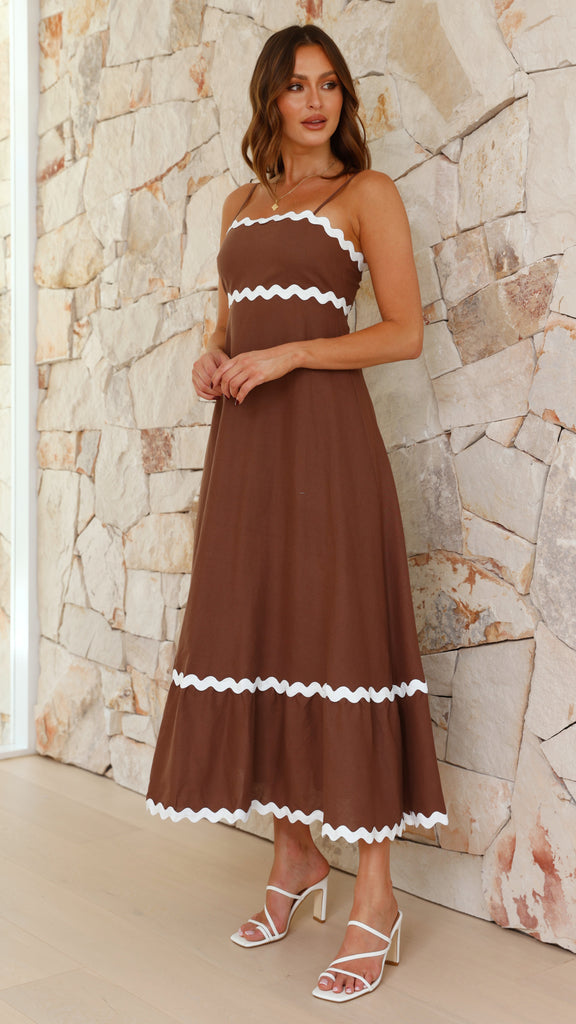 Carolina - Long Strap Dress