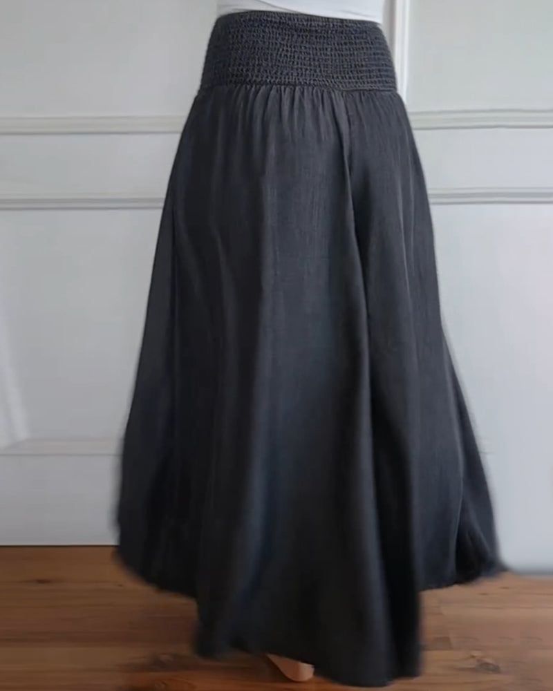 DANSA - COMFORTABLE PANTS WITH ELASTIC WAIST