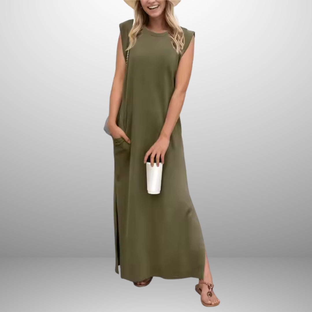 GINEVRA™|LONG ANTI-CREASE DRESS