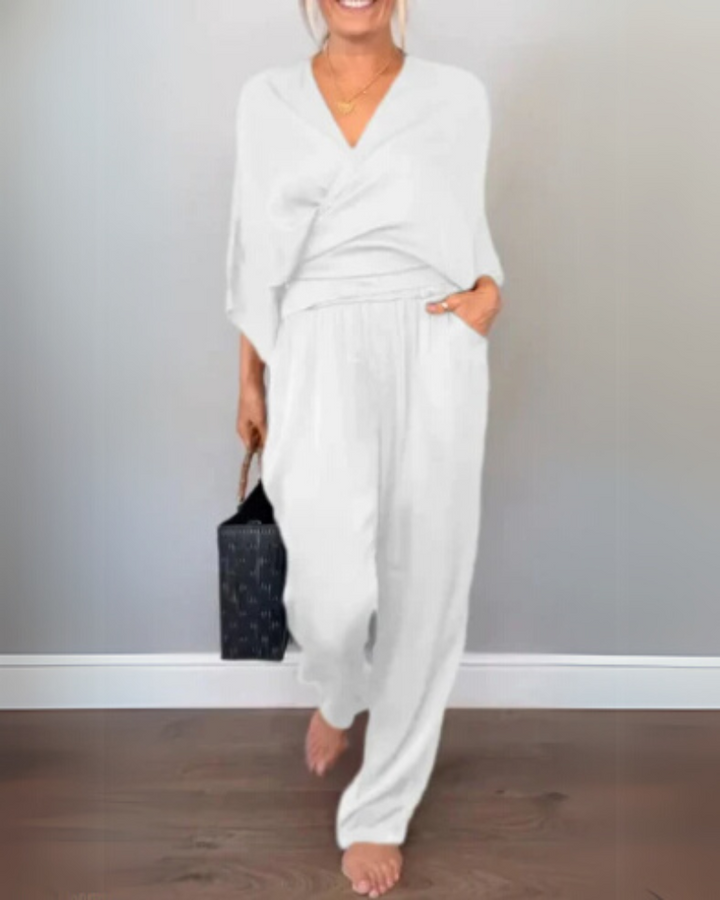 PAULA - CROSSOVER SET AND PANTS