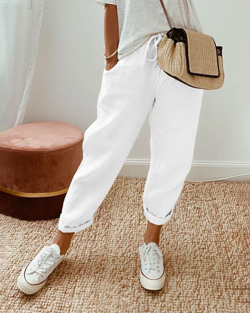 BALI - ELEGANT COTTON PANTS