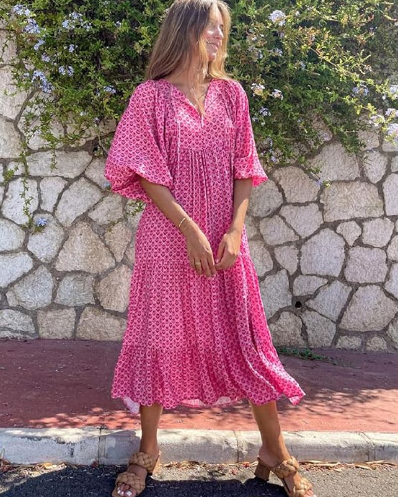 SANDY - LONG, COMFORTABLE, AND TRENDY DRESS