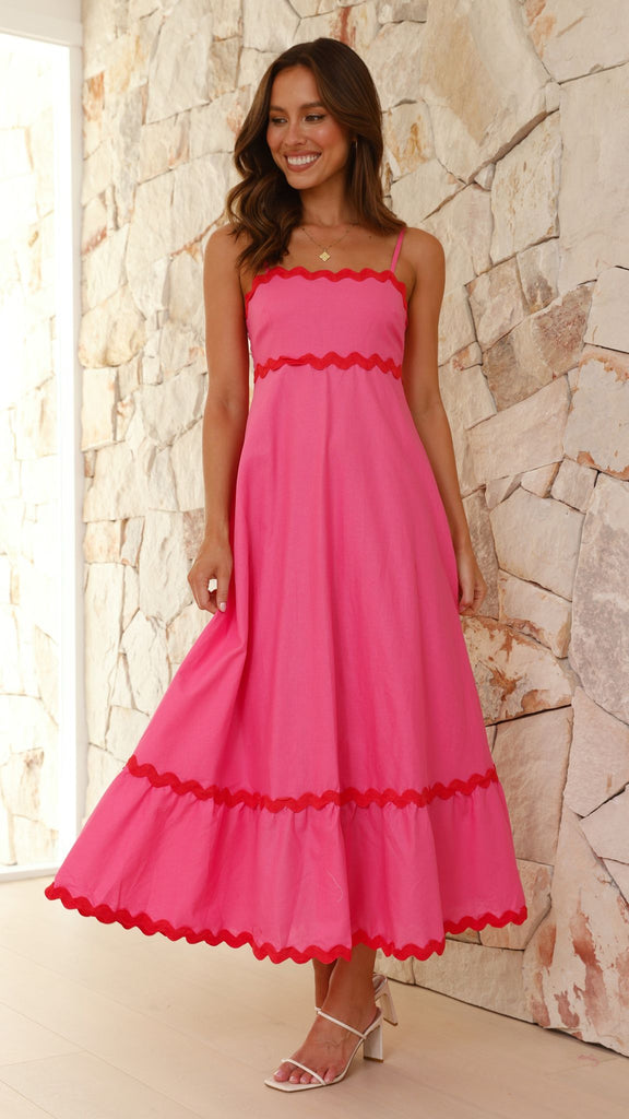 Carolina - Long Strap Dress