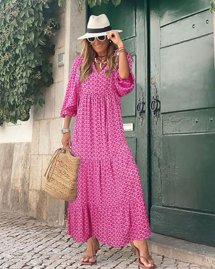 SANDY - LONG, COMFORTABLE, AND TRENDY DRESS