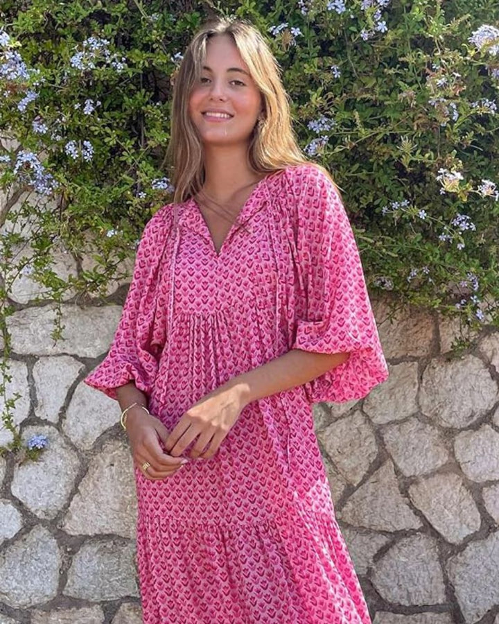 SANDY - LONG, COMFORTABLE, AND TRENDY DRESS