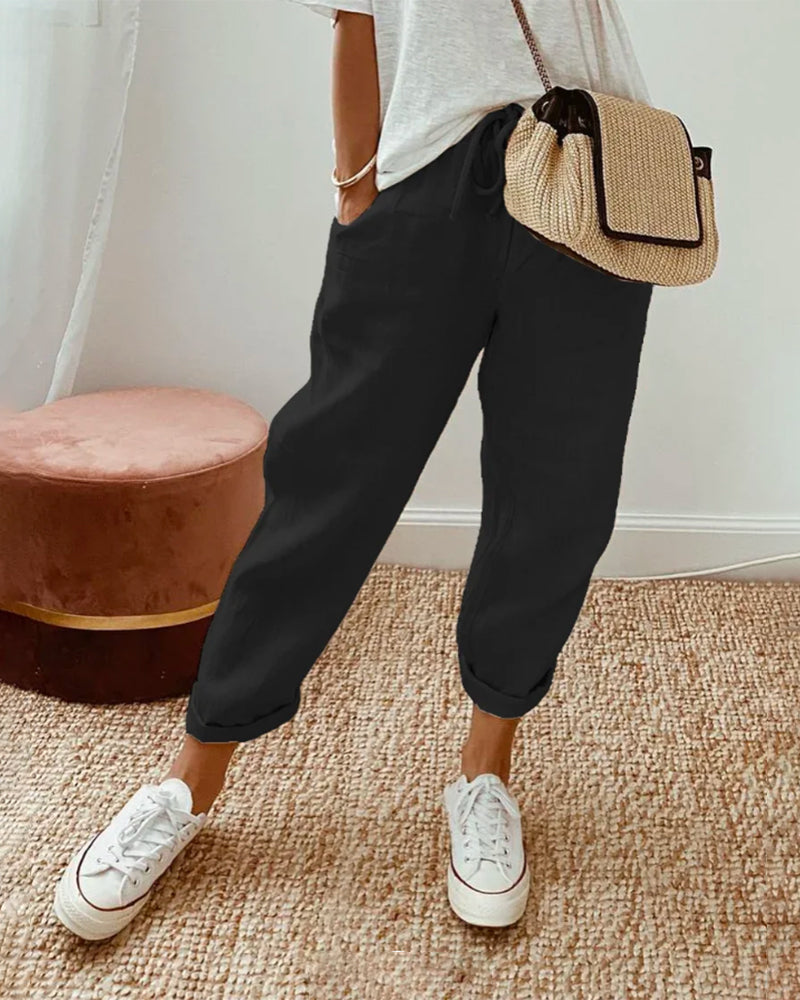 BALI - ELEGANT COTTON PANTS