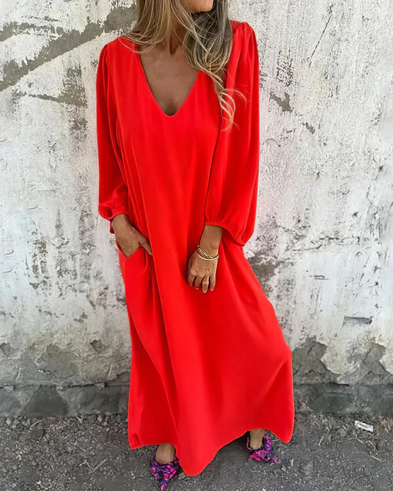 BRONE - LONG BOHEMIAN DRESS