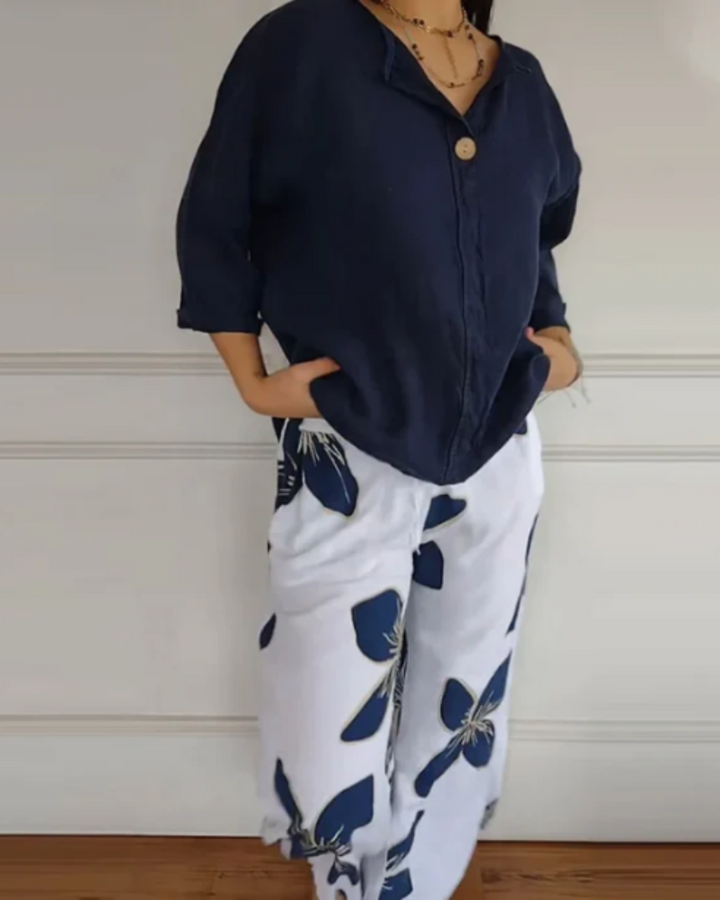 ARELE - Top & Pants Set