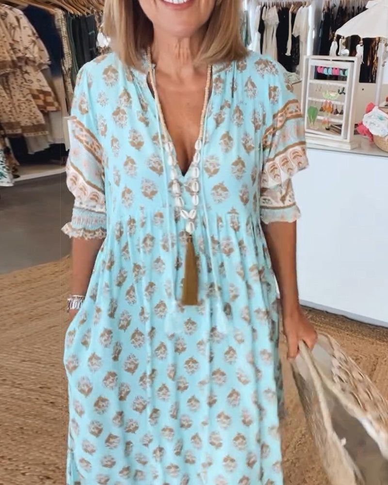 HILEY – CASUAL DRESS WITH PRINT