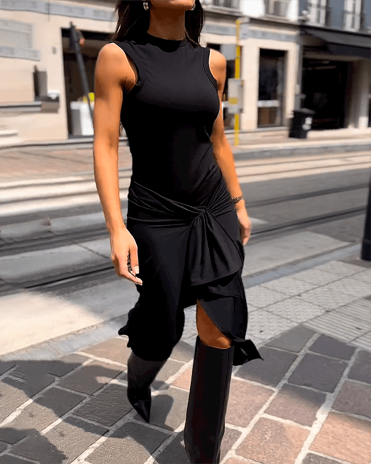 Aitana - Long sleeveless dress