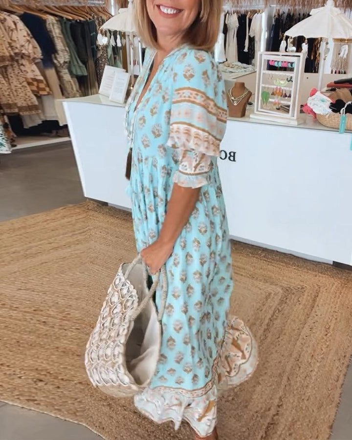 HILEY – CASUAL DRESS WITH PRINT