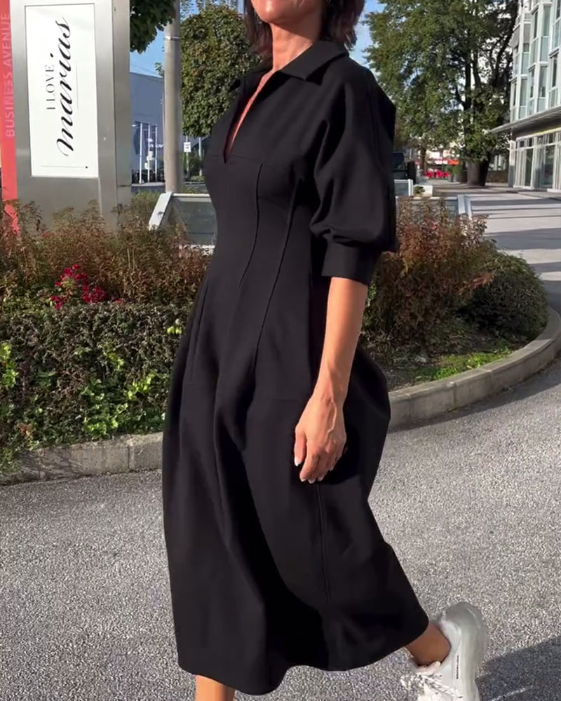 Sienna Relaxed Maxi Dress