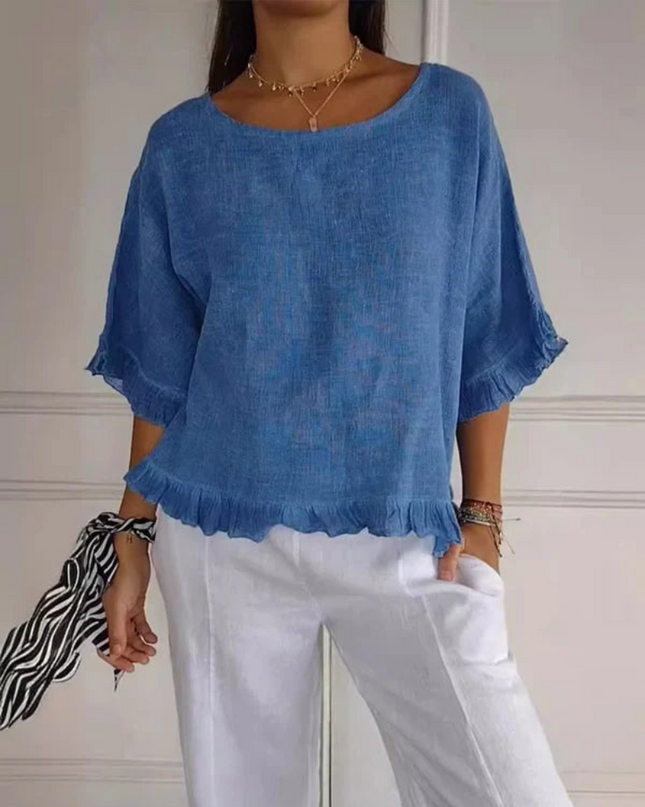 NABILA - ELEGANT LINEN SHIRT