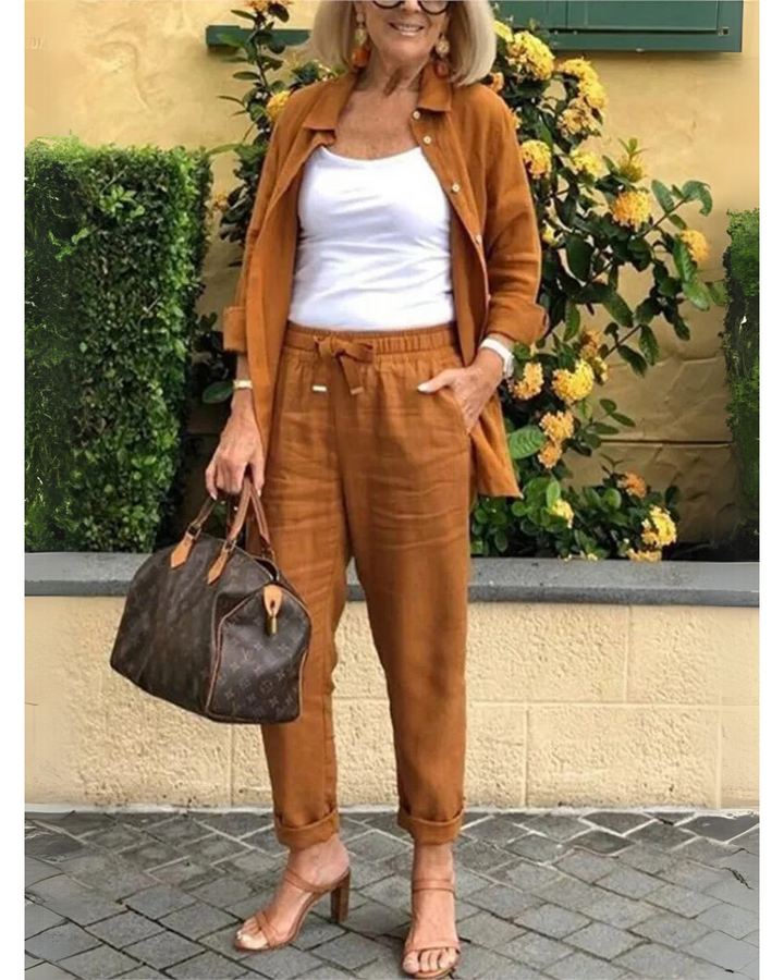 AIRENA - T-shirt and Pants Set