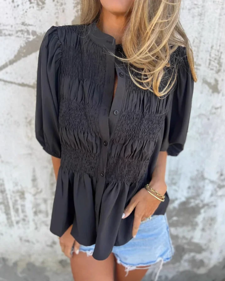VALETE - COTTON GAZE BLOUSE