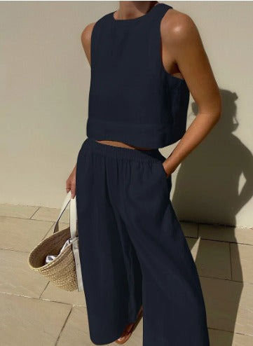Sofia™ – Two-Piece Linen Set