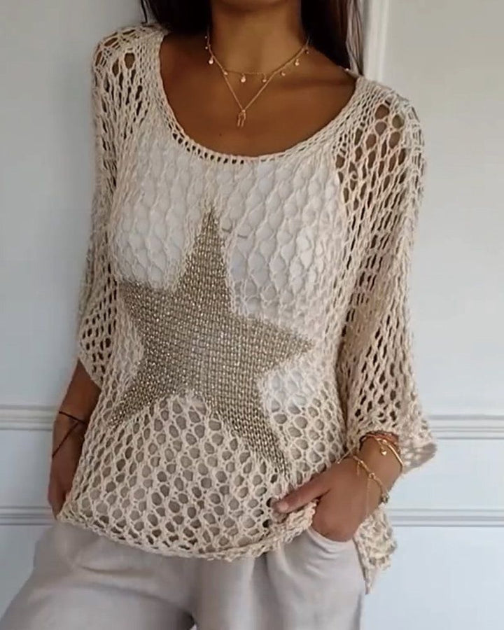 SALOE - TOP CHIC IN CROCHET