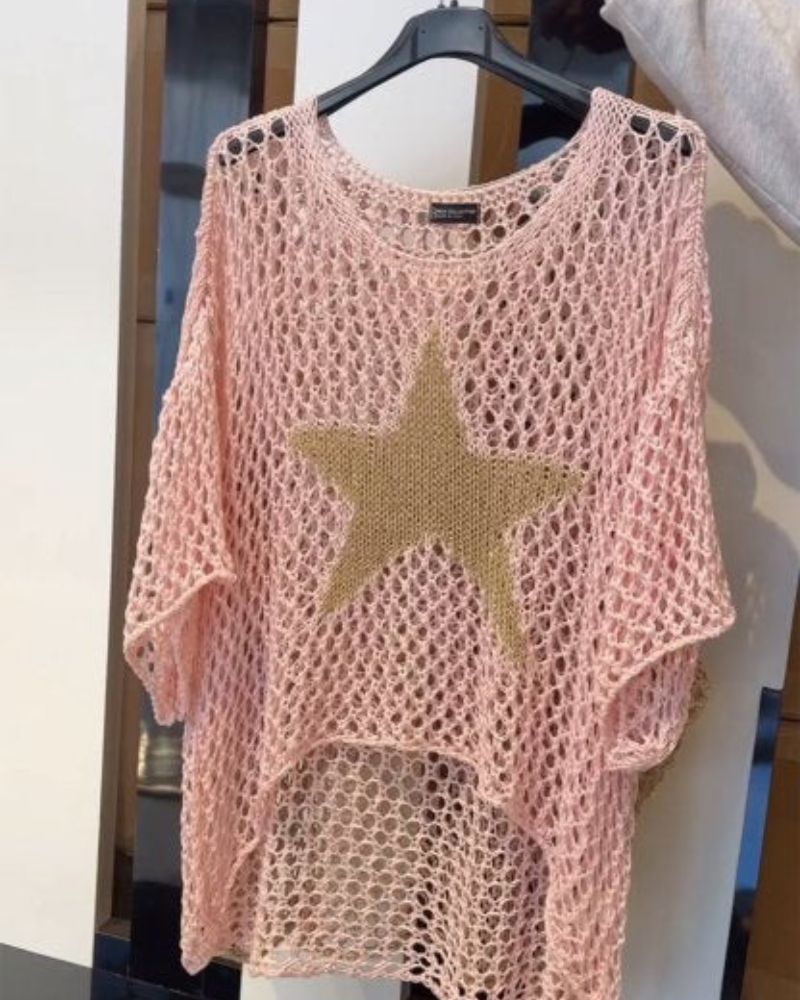 SALOE - TOP CHIC IN CROCHET