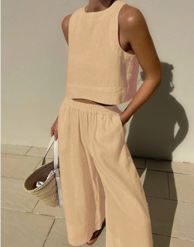 Sofia™ – Two-Piece Linen Set