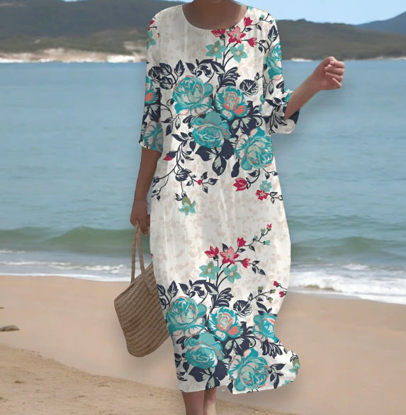 Adeleine – Flowy Ethnic Dress