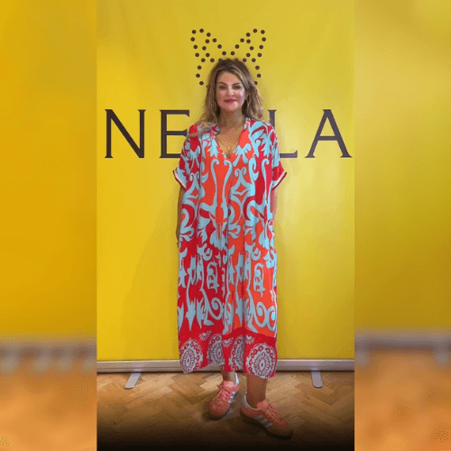 Mila™ - Elegant Floral Dress